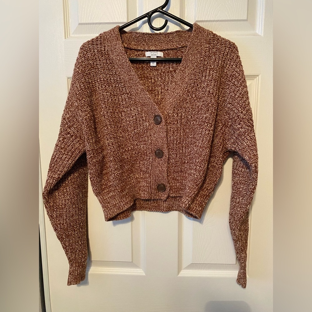 Cara Santana X Nine West Cropped Sweater